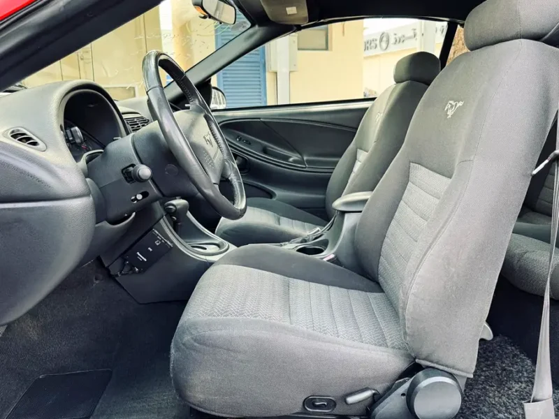 2002 Ford Mustang Other 3.8 Litres V6 Petrol Engine Red Black Soft Top Convertible