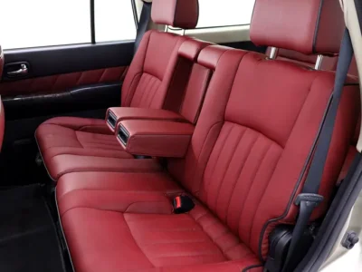 2024 Nissan Patrol Safari Super Safari Al Ostoura 6 Cylinders Engine Gold Maroon SUV