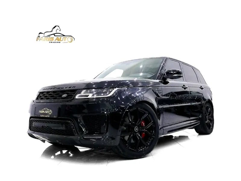 2019 Land Rover Range Rover Sport SVR 5.0L Supercharged V8 Engine Black Red SUV