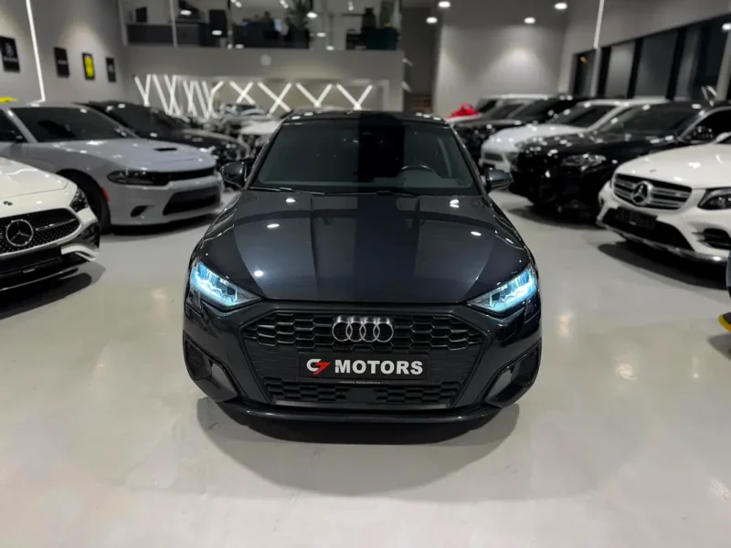 2023 Audi A3 35 TFSI 1.5L 4 Cylinder Turbocharged Petrol Engine Black Grey Sedan