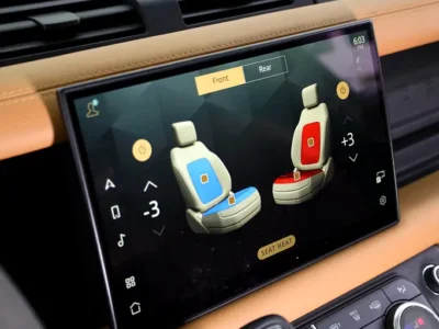 2024 Land Rover Defender 110 P525 5.0-liter Supercharged V8 Engine Black Tan SUV