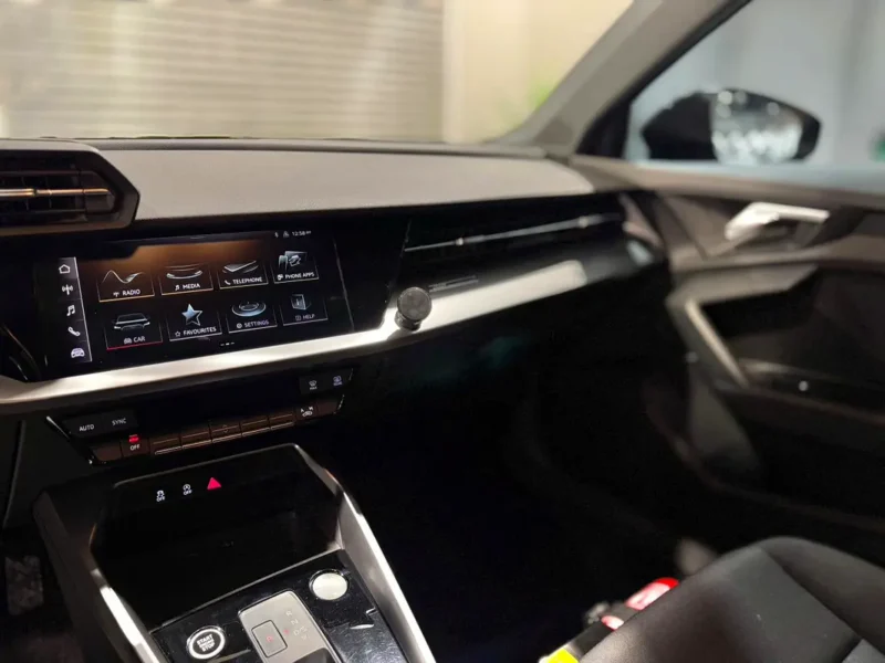 2023 Audi A3 35 TFSI 1.5L 4 Cylinder Turbocharged Petrol Engine Black Grey Sedan