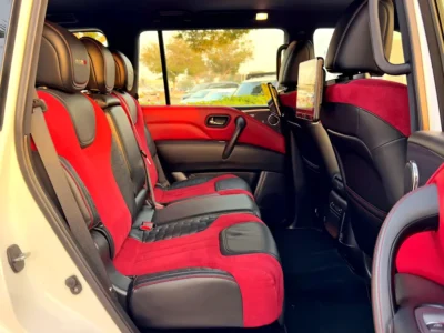 2023 Nissan Patrol Nismo 5.6-liter V8 Petrol Engine White Red SUV GCC Specs