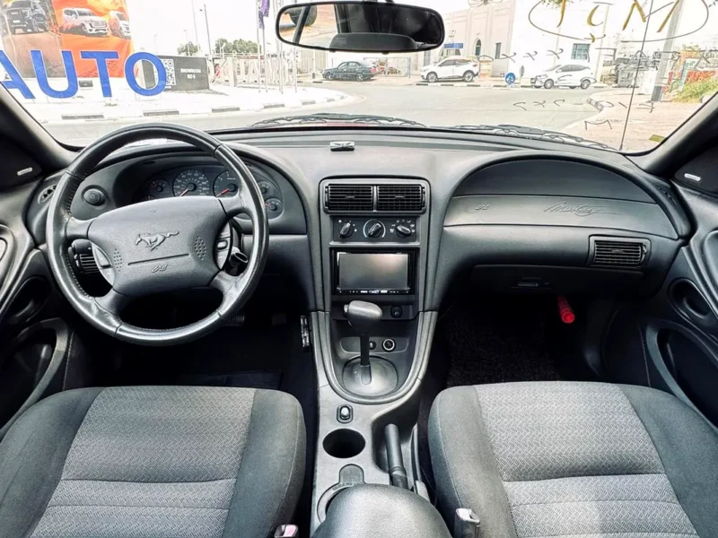 2002 Ford Mustang Other 3.8 Litres V6 Petrol Engine Red Black Soft Top Convertible