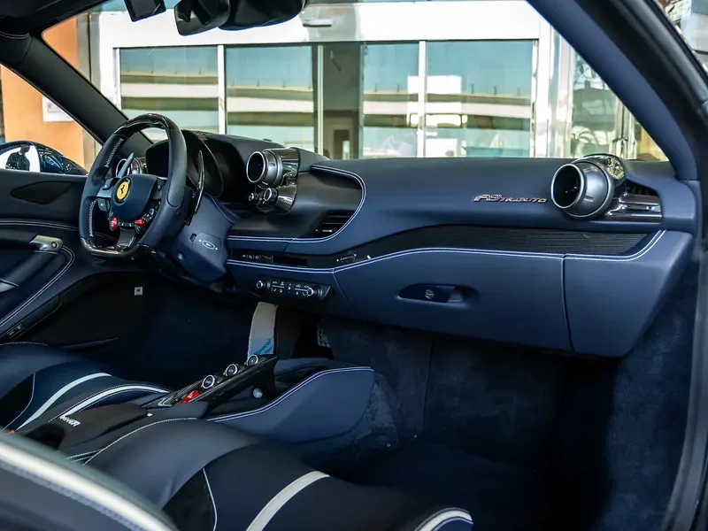 2021 Ferrari F8 Tributo Other 3.9L Twin-Turbocharged Petrol Blue Black Sports Car