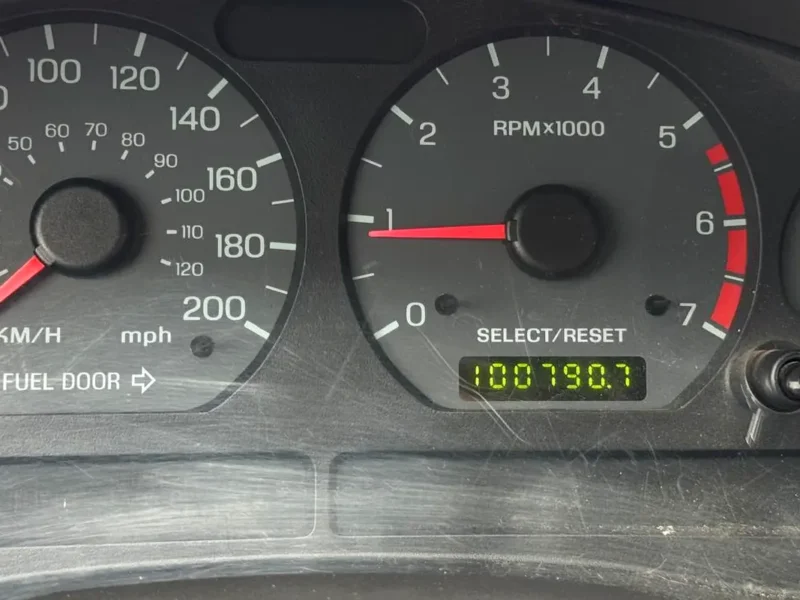 2002 Ford Mustang Other 3.8 Litres V6 Petrol Engine Red Black Soft Top Convertible