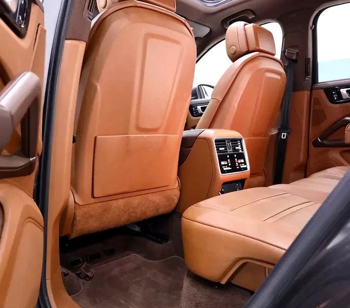 2019 Porsche Cayenne 3.0 Liters V6 Petrol Engine Grey Tan SUV GCC Specs Fully Loaded