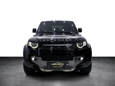 2024 Land Rover Defender 110 P525 5.0-liter Supercharged V8 Engine Black Tan SUV