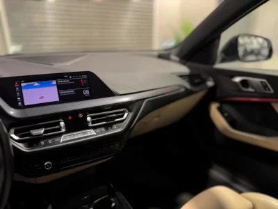 2021 BMW 2-Series 228i 2.0-liter Turbocharged 4-Cylinder Engine Black Beige Coupe