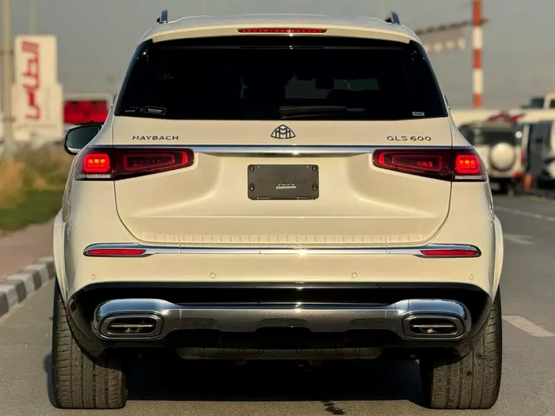 2023 Mercedes-Maybach GLS 600 4MATIC 4.0L twin-turbo V8 Petrol Engine White Brown SUV