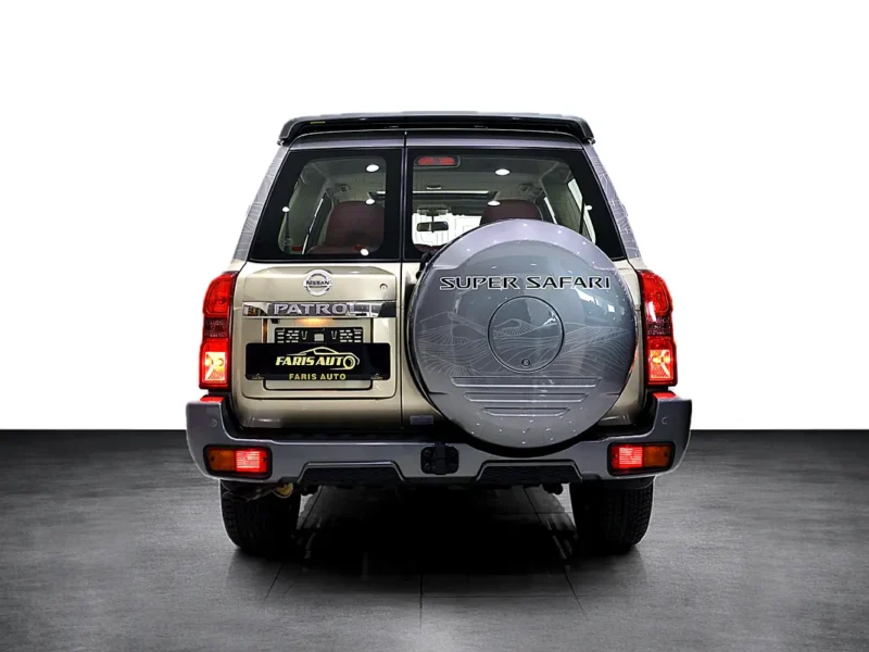 2024 Nissan Patrol Safari Super Safari Al Ostoura 6 Cylinders Engine Gold Maroon SUV