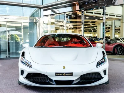 2021 Ferrari F8 Tributo Other 3.9L Twin-Turbocharged Petrol White Red Sports Car