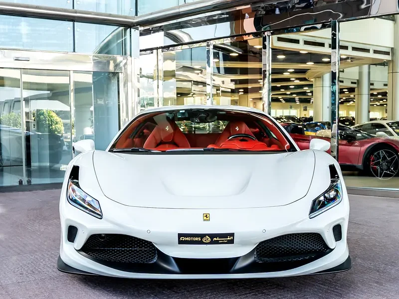 2021 Ferrari F8 Tributo Other 3.9L Twin-Turbocharged Petrol White Red Sports Car