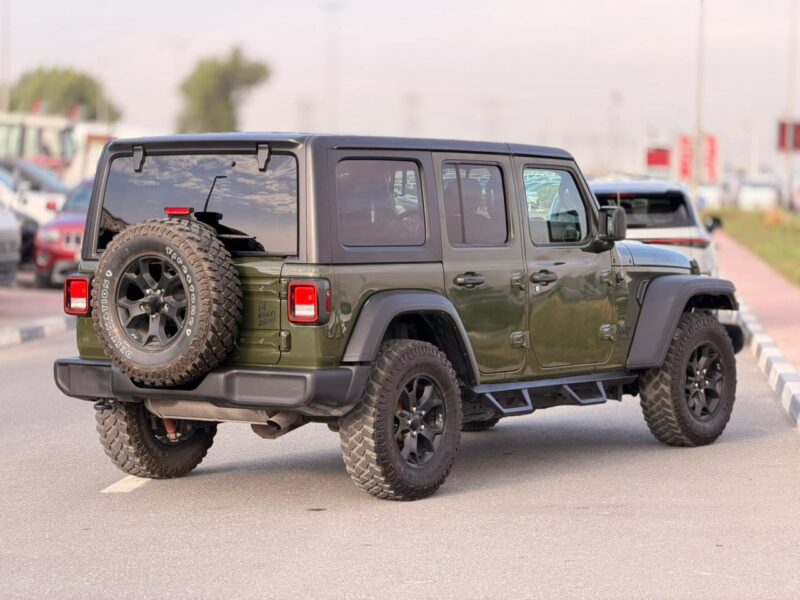 2023 JEEP WRANGLER SPORT 2.0 Litres V4 Turbo Petrol 4WD Green Brown SUV