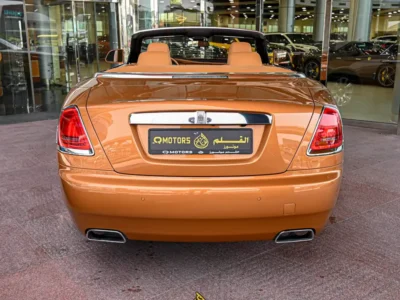 2017 Rolls-Royce Dawn Standard 6.6-liter twin-turbo V12 Engine Tan Convertible