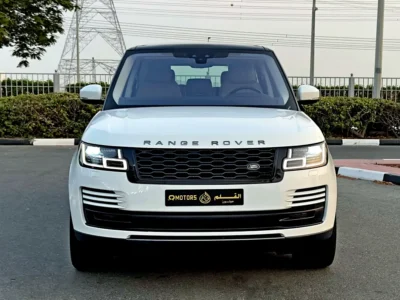 2018 Land Rover Range Rover HSE 3.0-liter V6 Supercharged Petrol White Beige SUV
