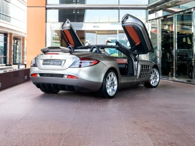 2009 McLaren SLR MERCEDES Other 5.4 Litres V8 Petrol Engine Silver Tan Sports Car