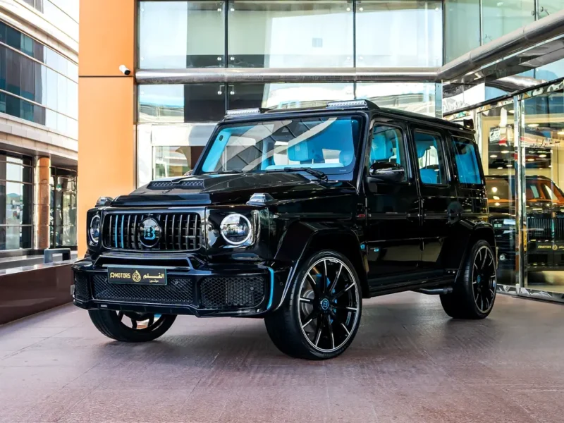 2022 Mercedes-Benz G-Class Brabus Other 4.0-liter V8 Bi-Turbo Engine Black Blue SUV
