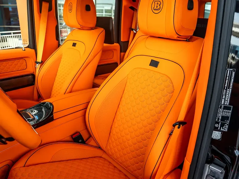 2026 Mercedes-Benz G-Class Brabus Other 4.0-liter V8 Bi-Turbo Engine Black Orange SUV