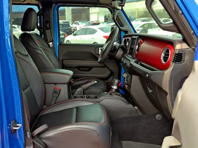 2023 Jeep Wrangler Rubicon 3.6 Litres V6 Petrol Engine Blue Black SUV GCC Specs
