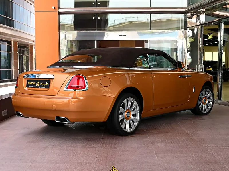2017 Rolls-Royce Dawn Standard 6.6-liter twin-turbo V12 Engine Tan Convertible