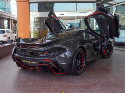 2015 McLaren P1 Other 3.8-liter Twin-Turbocharged V8 Engine Grey Black Sports Car