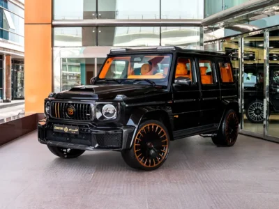 2026 Mercedes-Benz G-Class Brabus Other 4.0-liter V8 Bi-Turbo Engine Black Orange SUV