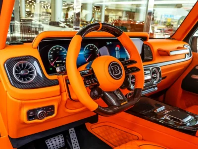2026 Mercedes-Benz G-Class Brabus Other 4.0-liter V8 Bi-Turbo Engine Black Orange SUV