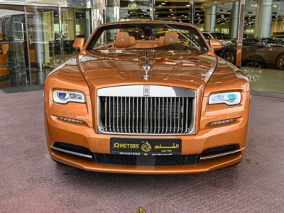 2017 Rolls-Royce Dawn Standard 6.6-liter twin-turbo V12 Engine Tan Convertible