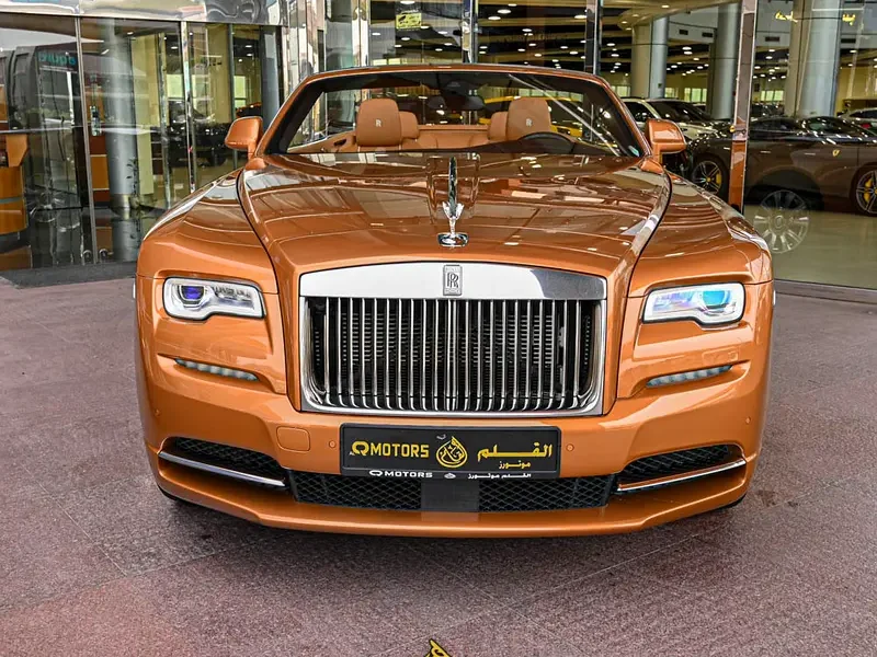 2017 Rolls-Royce Dawn Standard 6.6-liter twin-turbo V12 Engine Tan Convertible