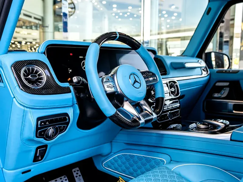 2022 Mercedes-Benz G-Class Brabus Other 4.0-liter V8 Bi-Turbo Engine Black Blue SUV