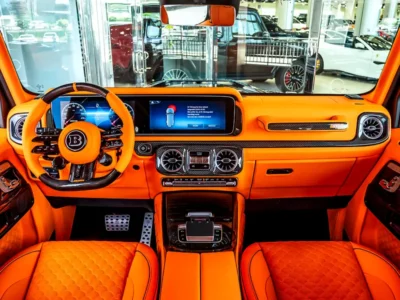 2026 Mercedes-Benz G-Class Brabus Other 4.0-liter V8 Bi-Turbo Engine Black Orange SUV