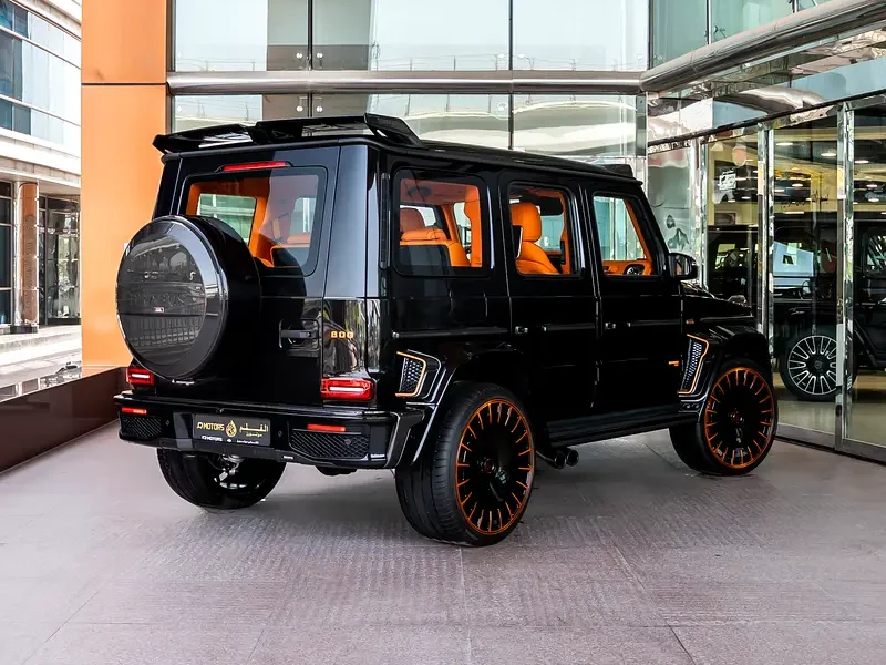 2026 Mercedes-Benz G-Class Brabus Other 4.0-liter V8 Bi-Turbo Engine Black Orange SUV