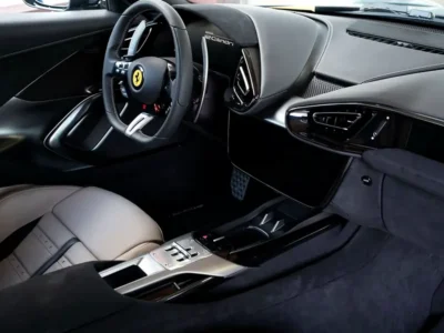 2025 Ferrari 12Cilindri 6.5L V12 Petrol Engine Blue White Sports Car CARBON BODY KIT