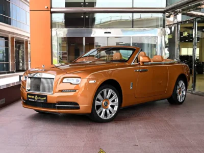 2017 Rolls-Royce Dawn Standard 6.6-liter twin-turbo V12 Engine Tan Convertible