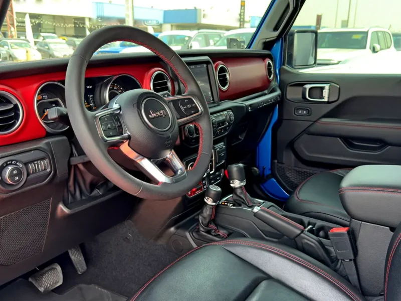 2023 Jeep Wrangler Rubicon 3.6 Litres V6 Petrol Engine Blue Black SUV GCC Specs