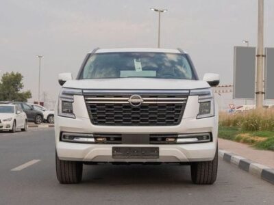 2026 Nissan Patrol SE Platinum 3.8 Litres V6 Petrol Engine White Beige SUV GCC Specs