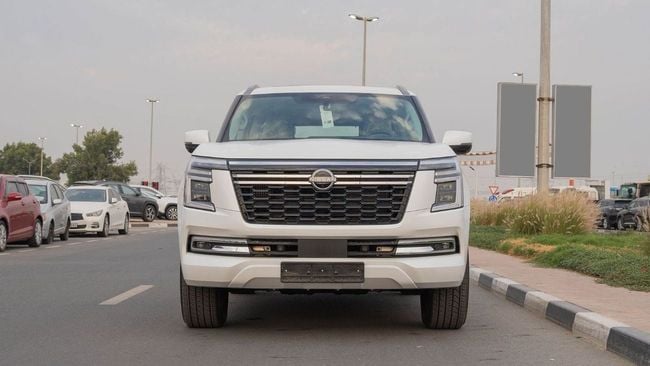 2026 Nissan Patrol SE Platinum 3.8 Litres V6 Petrol Engine White Beige SUV GCC Specs