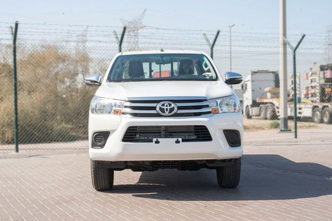 2026 Toyota Hilux DLX 2.4 Litres 4 Cylinders Diesel Engine White Red Pickup Truck GCC