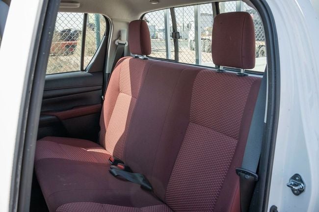 2026 Toyota Hilux DLX 2.4 Litres 4 Cylinders Diesel Engine White Red Pickup Truck GCC