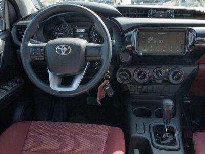 2026 Toyota Hilux DLX 2.4 Litres 4 Cylinders Diesel Engine White Red Pickup Truck GCC