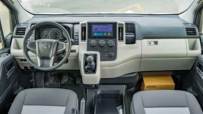 2026 Toyota Hiace High Roof 3.5 Litres 6 Cylinders Petrol Engine White Grey Van