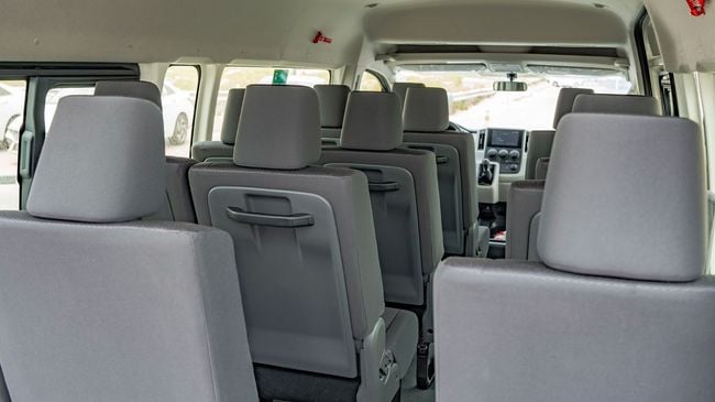 2026 Toyota Hiace High Roof 3.5 Litres 6 Cylinders Petrol Engine White Grey Van