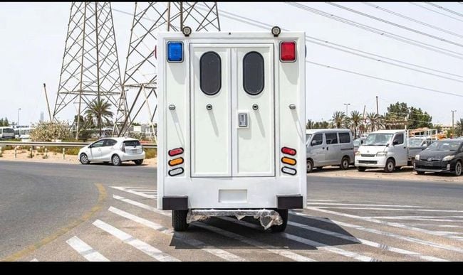 2026 Toyota Land Cruiser LC 79 Ambulance 4.0L V6 Petrol Engine White Grey Van GCC