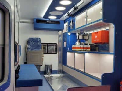 2026 Toyota Land Cruiser LC 79 Ambulance 4.0L V6 Petrol Engine White Grey Van GCC