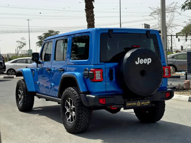 2023 Jeep Wrangler Rubicon 3.6 Litres V6 Petrol Engine Blue Black SUV GCC Specs
