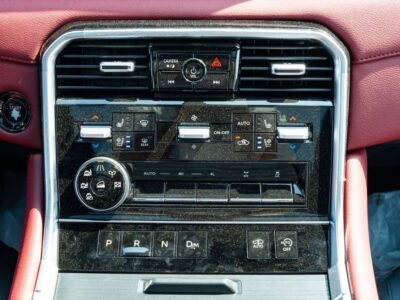 2026 Nissan Patrol LE Platinum 3.5 liters V6 Twin-Turbocharged Engine Black Red SUV