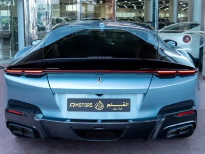 2025 Ferrari 12Cilindri 6.5L V12 Petrol Engine Blue White Sports Car CARBON BODY KIT