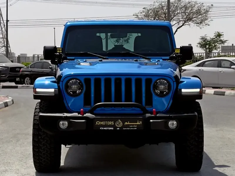 2023 Jeep Wrangler Rubicon 3.6 Litres V6 Petrol Engine Blue Black SUV GCC Specs