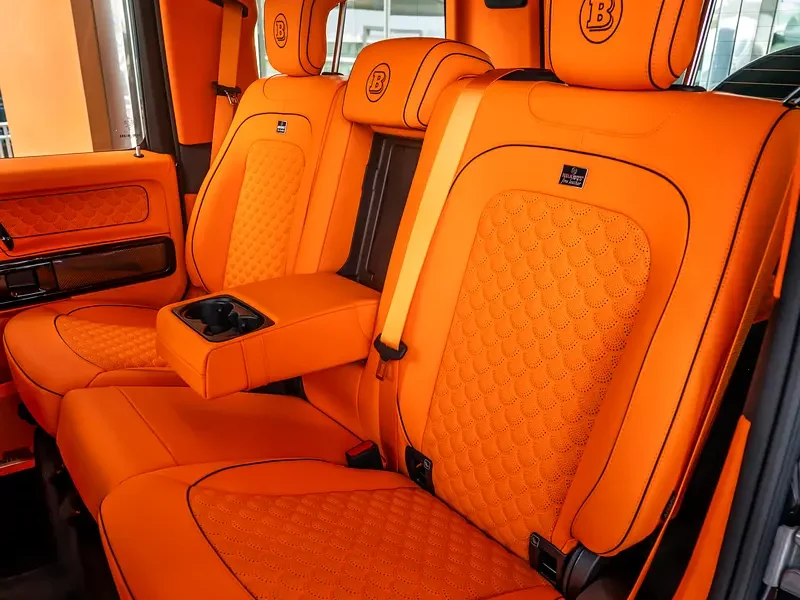 2026 Mercedes-Benz G-Class Brabus Other 4.0-liter V8 Bi-Turbo Engine Black Orange SUV